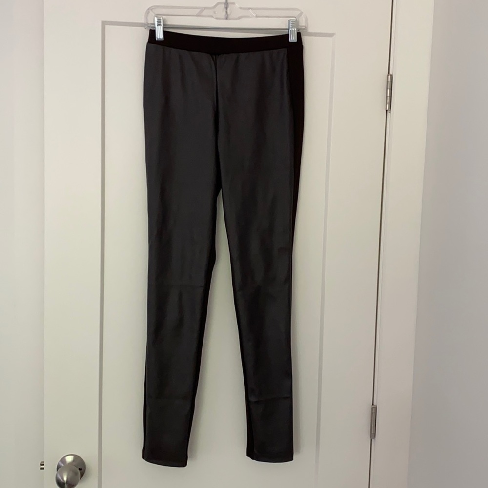 Michael Kors leather leggings